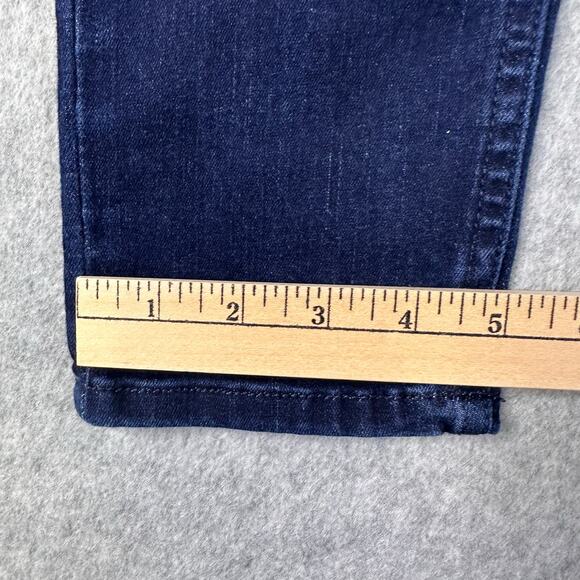 Levi's Demi Curve Jeans Dark Blue Womens 7/28 Denim Low-Rise Skinny Leg Stretch - Picture 13 of 13